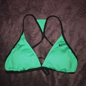 Nike striped swimsuit